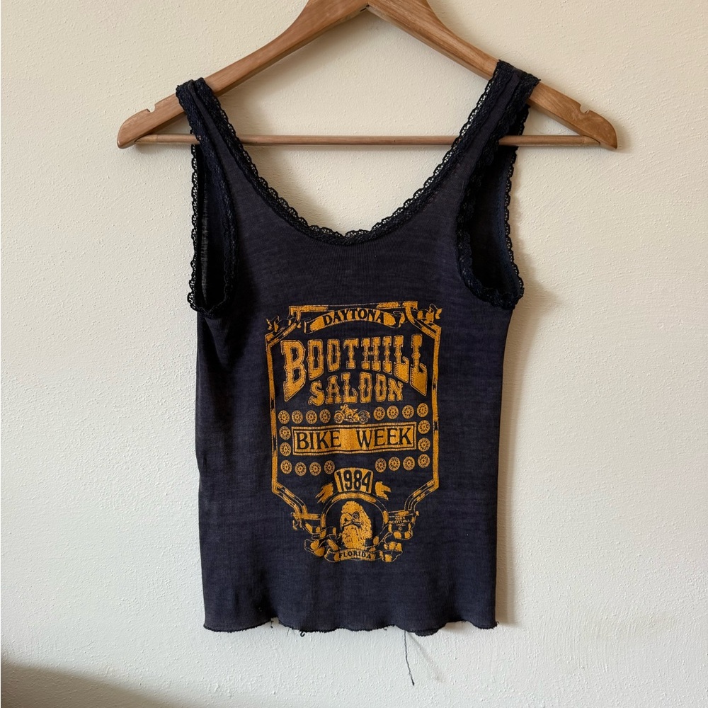 Vintage Boothill Bike Week Graphic Tank.